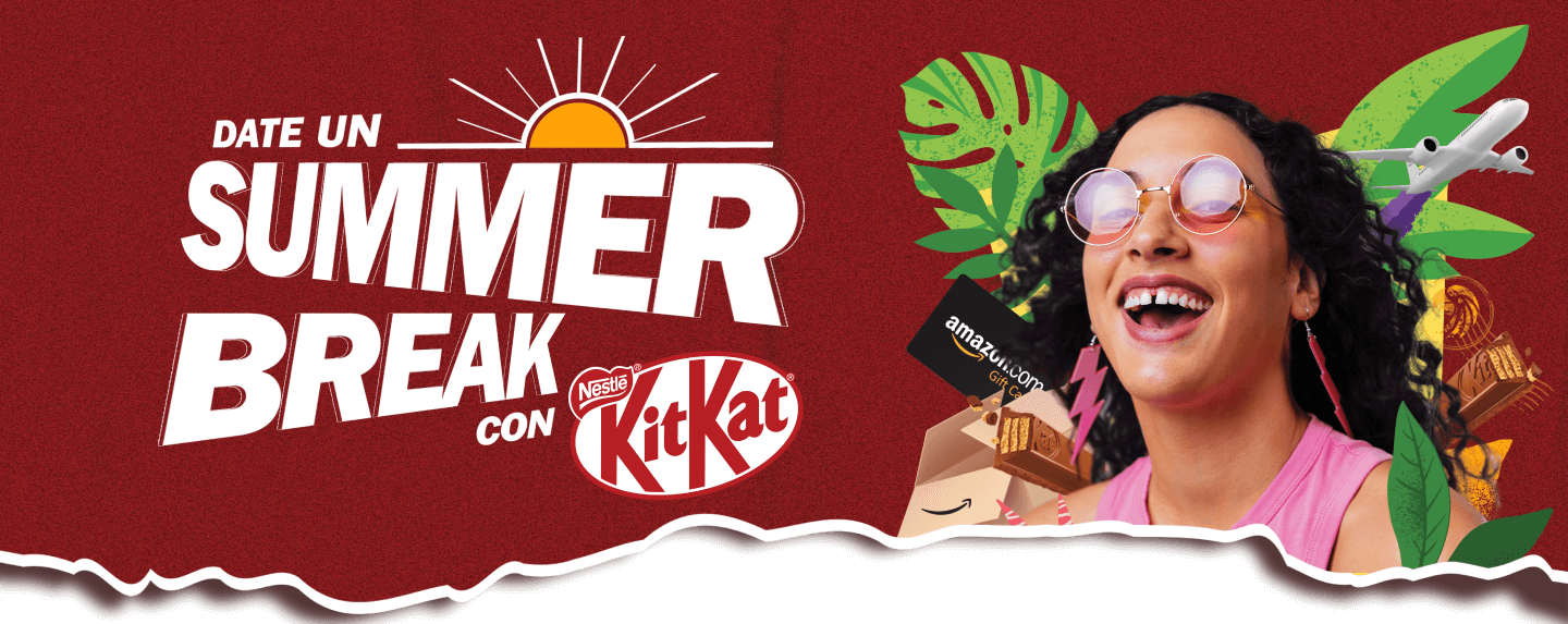 Date un summer break con KitKat®
