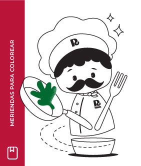 Recipe Meriendas Para Colorear Cover Card Image