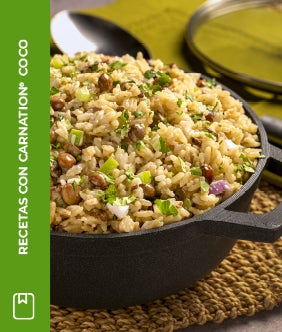 Recipe Recetas con Carnation® Coco Card Image