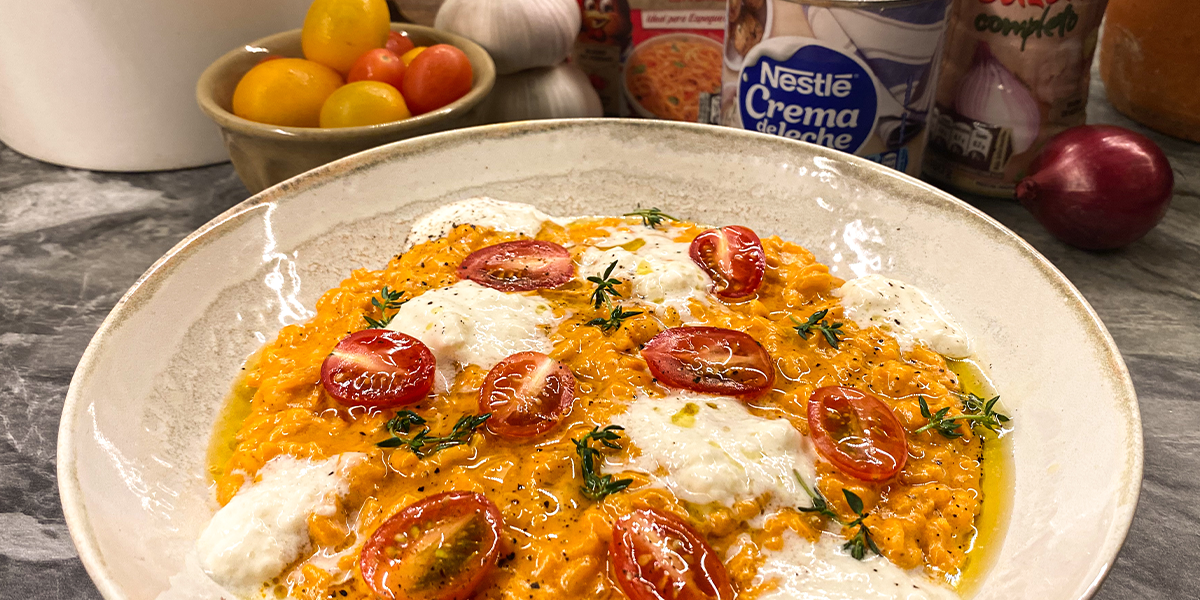 Risotto Cremoso de Tomates