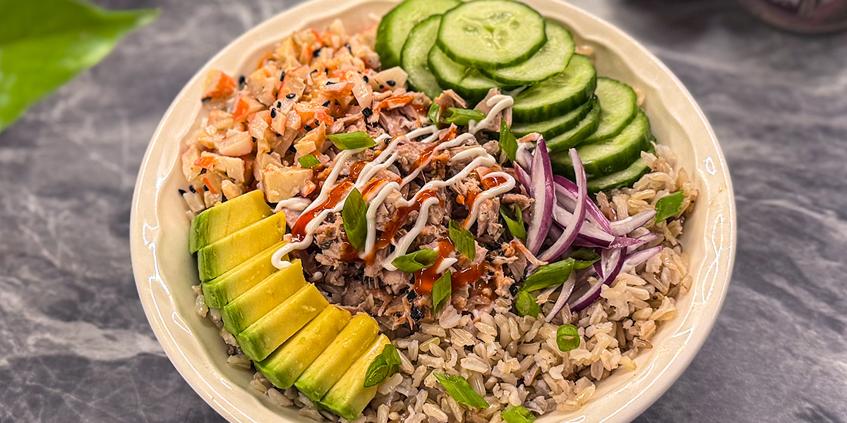 Poke Bowl Ligero de Arroz Integral