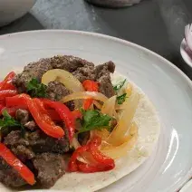 Fajita de res