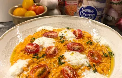 Risotto Cremoso de Tomates