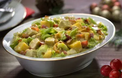 ENSALADA DE PECHUGA DE PAVO Y SEMILLAS DE CAJUIL