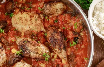 POLLO A LA CACCIATORE