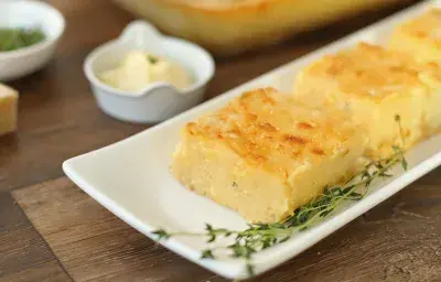 POLENTA CON MOZZARELLA