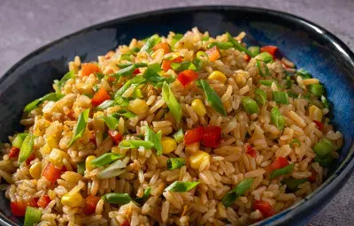 Arroz jardinera