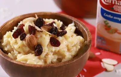 ARROZ CON LECHE Y FRUTOS SECOS