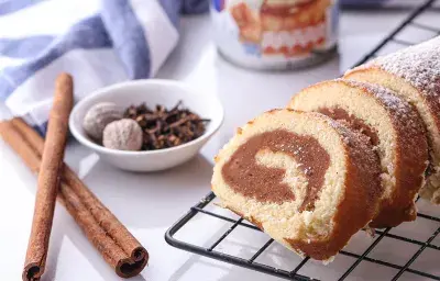 Brazo Gitano Relleno de Habichuelas con Dulce