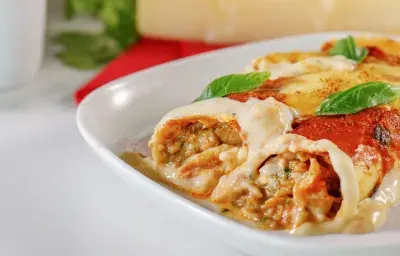 CANELONES RELLENOS DE PESCADO