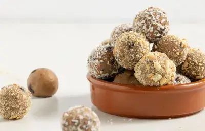 TRUFAS DE HABICHUELAS CON DULCE