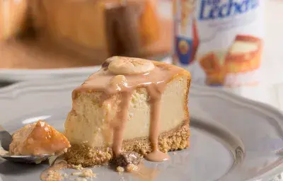 Cheesecake de Habichuelas con Dulce