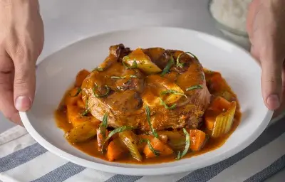 Ossobuco a la Naranja