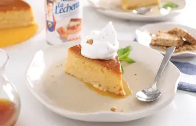 Flan de Dulce de Ajonjolí