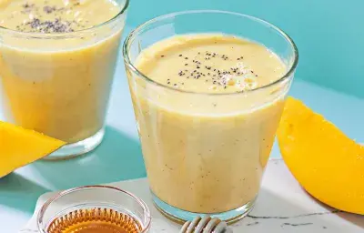 SMOOTHIE DE MANGO Y GUINEO