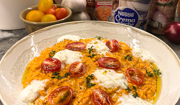 Risotto Cremoso de Tomates