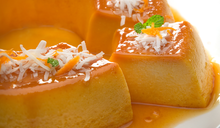 Flan de Zanahoria y Coco