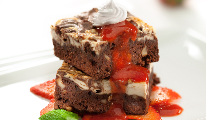 Brownies Cheesecake