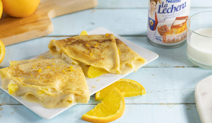 CREPES DE NARANJA