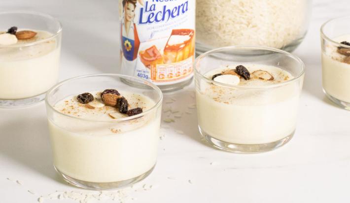 Natilla de Arroz con Leche