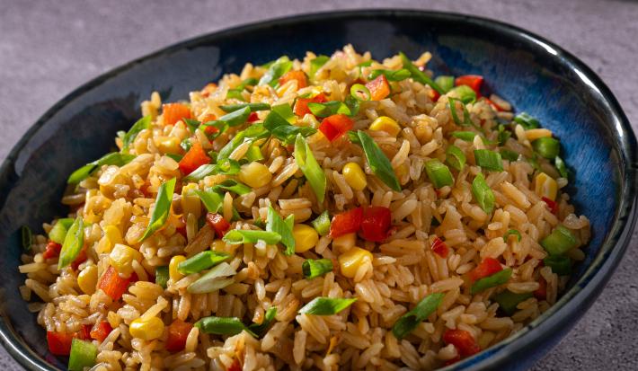 Arroz jardinera