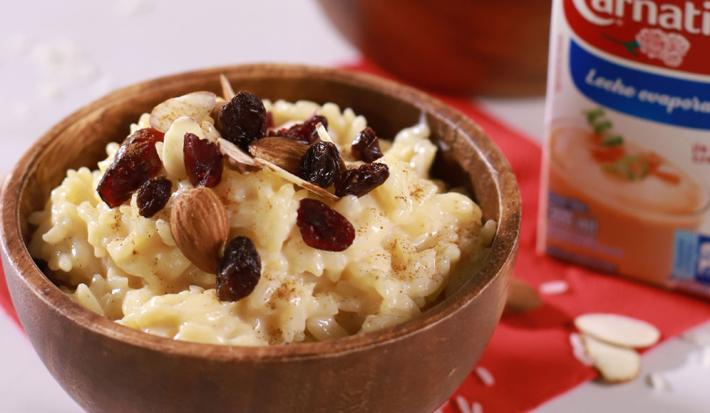 ARROZ CON LECHE Y FRUTOS SECOS