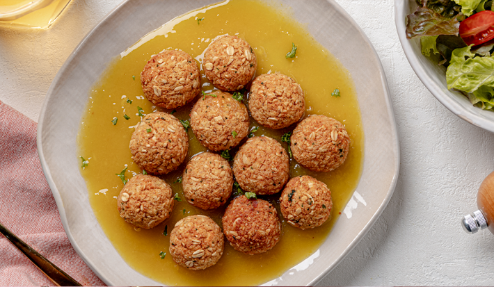 ALBONDIGAS DE JAMON Y AVENA