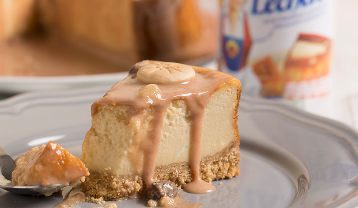 Cheesecake de Habichuelas con Dulce