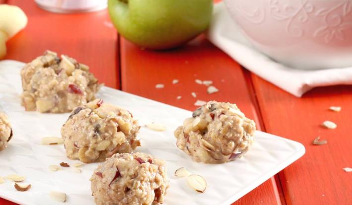 Bolitas de Manzana y Avena