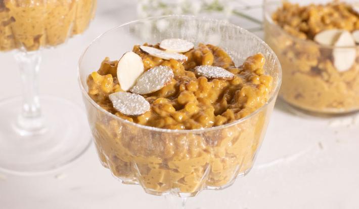 Arroz con dulce de leche