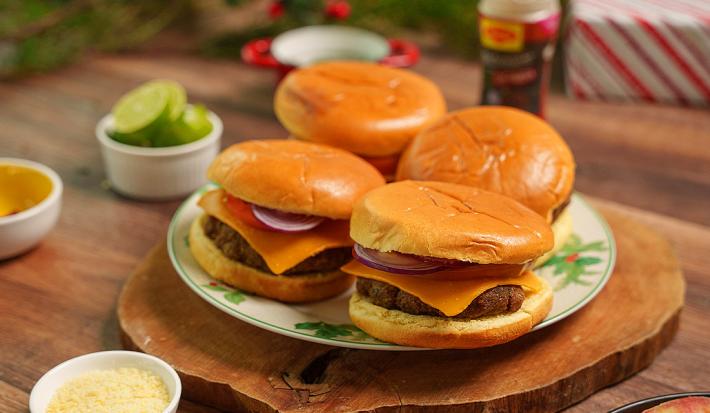 Hamburguesa de Pavo en la Freidora de Aire