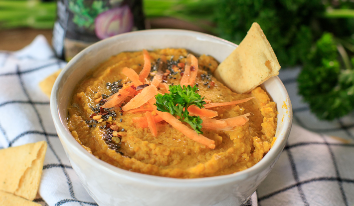 HUMMUS DE ZANAHORIA ASADA