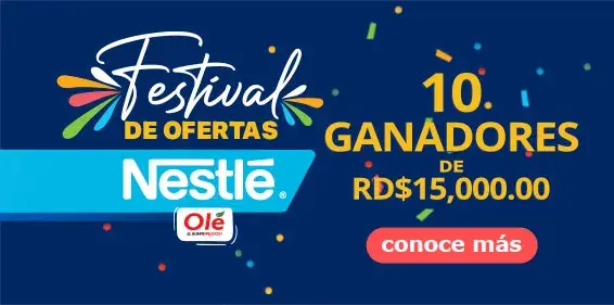 Festival de ofertas Nestlé® Olé