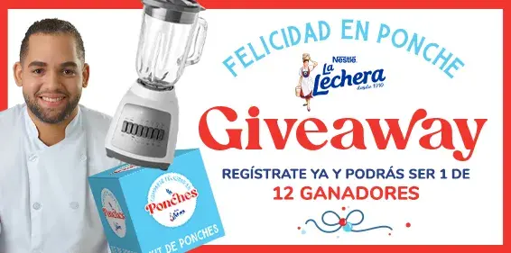 Giveaway Felicidad en Ponche 2024