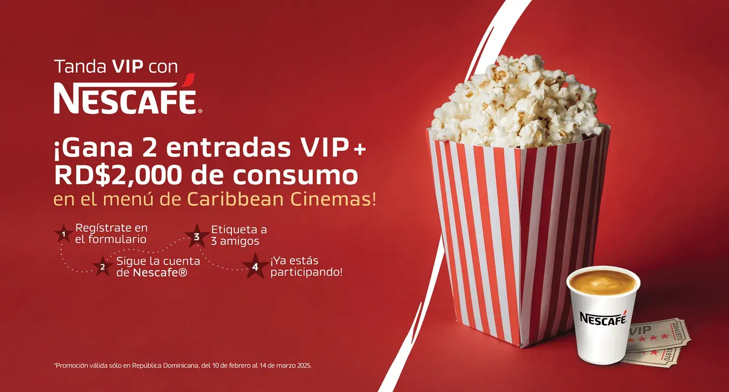 Banner cine VIP Promoción