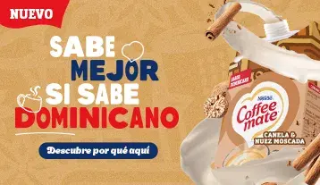 Coffee Mate® Sabe mejor si sabe dominicano Coffee Mate® Sabe mejor si sabe dominicano